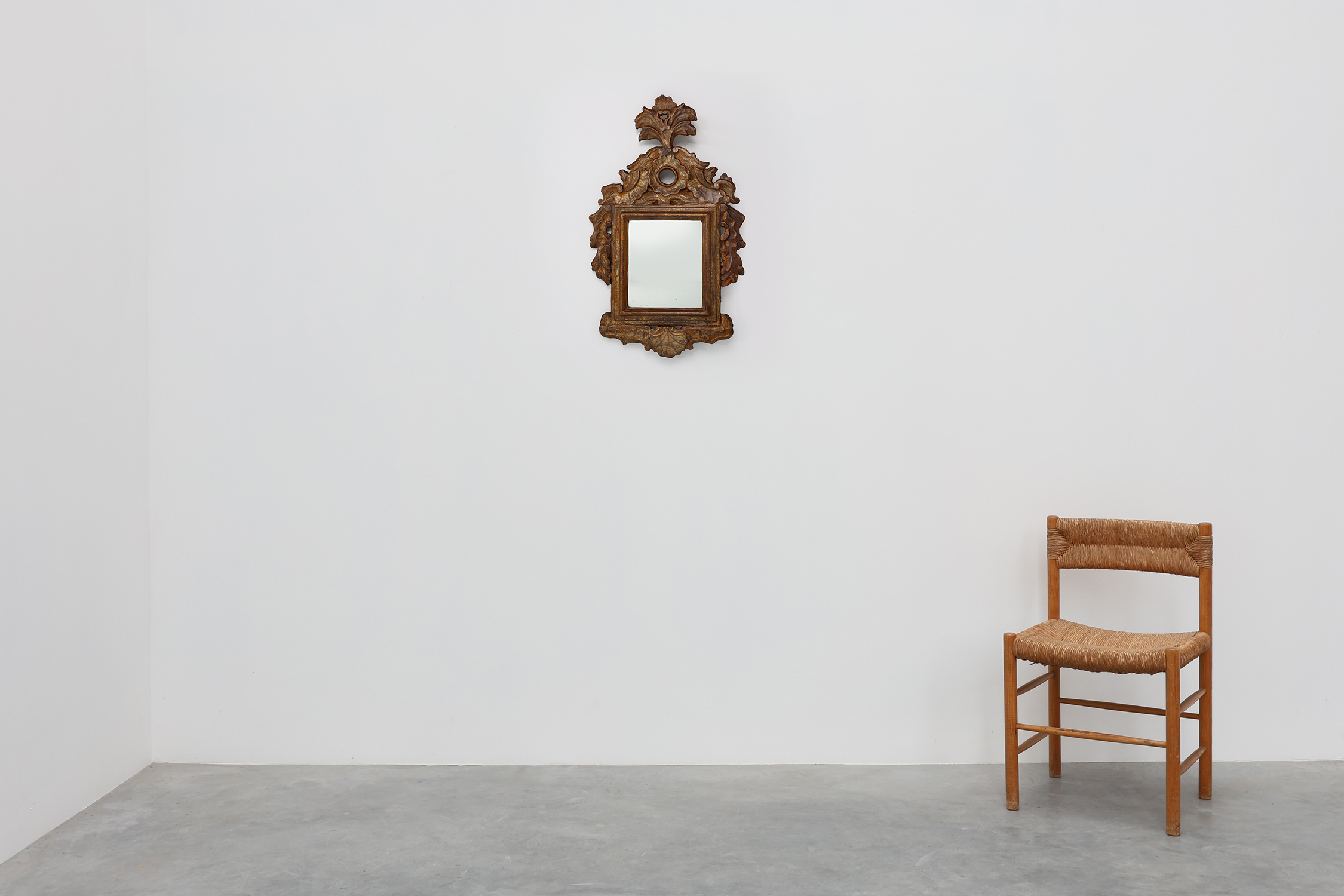 Italian Renaissance–Baroque Carved Wood Mirror, 17th Centurythumbnail